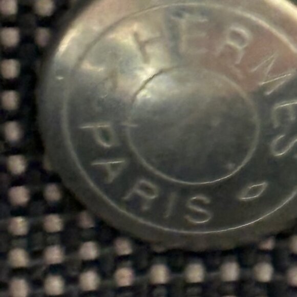 HERMES-RARE H MOTIF-HERLINE MM TOTE BAG-VINTAGE - Picture 6 of 11